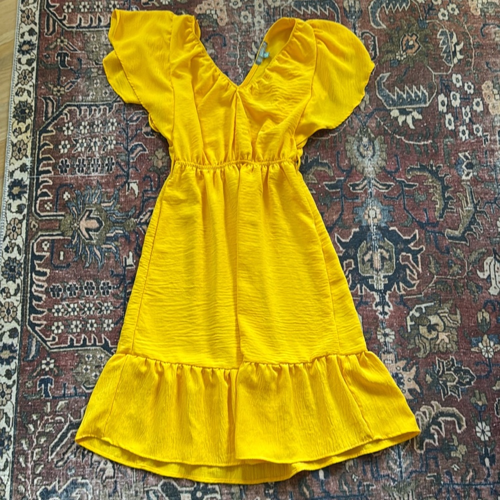 Good Luck Gem Yellow Dress